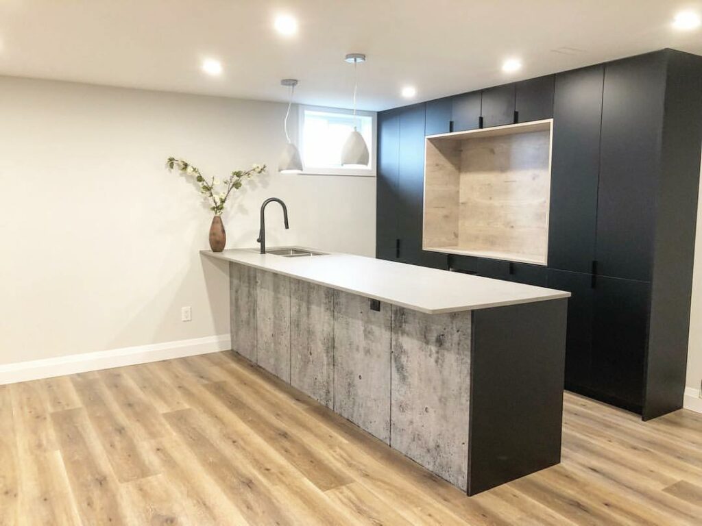 ideas for basement kitchen