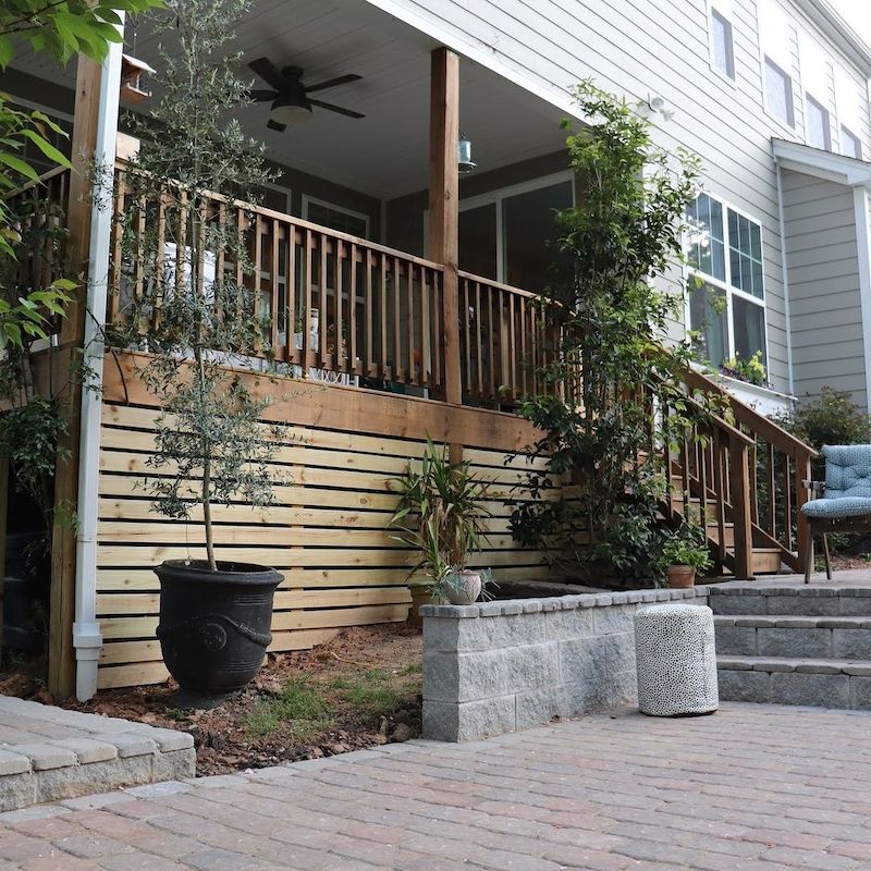 ideas for deck skirting