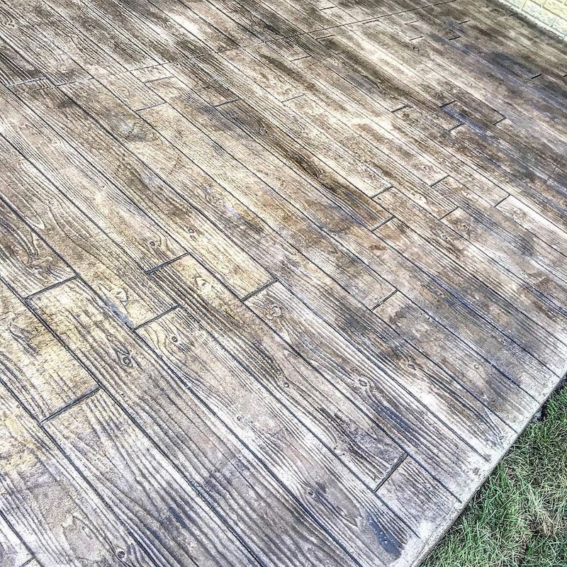ideas for stamped concrete patio