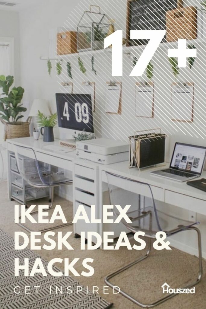 ikea alex desk hacks