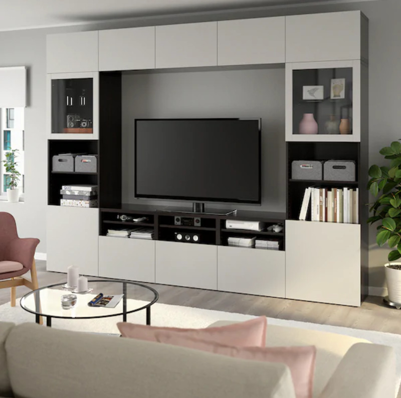 ikea besta shelf
