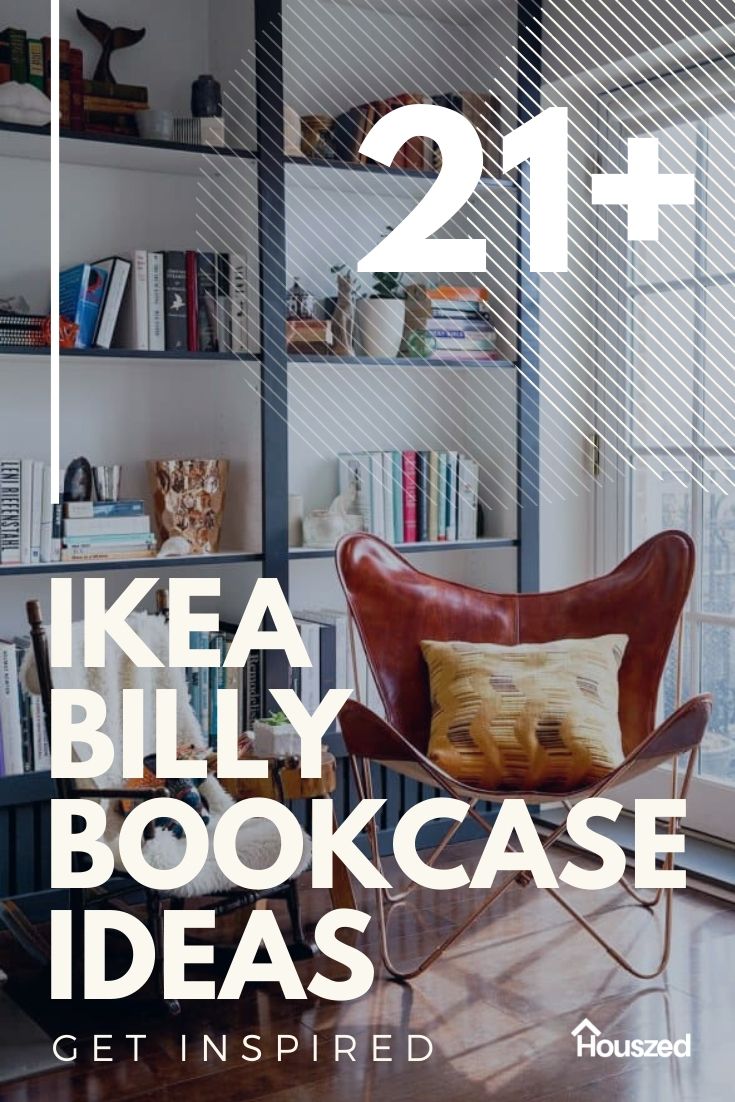 21+ IKEA Billy Bookcase Ideas & Hacks in 2024 Houszed