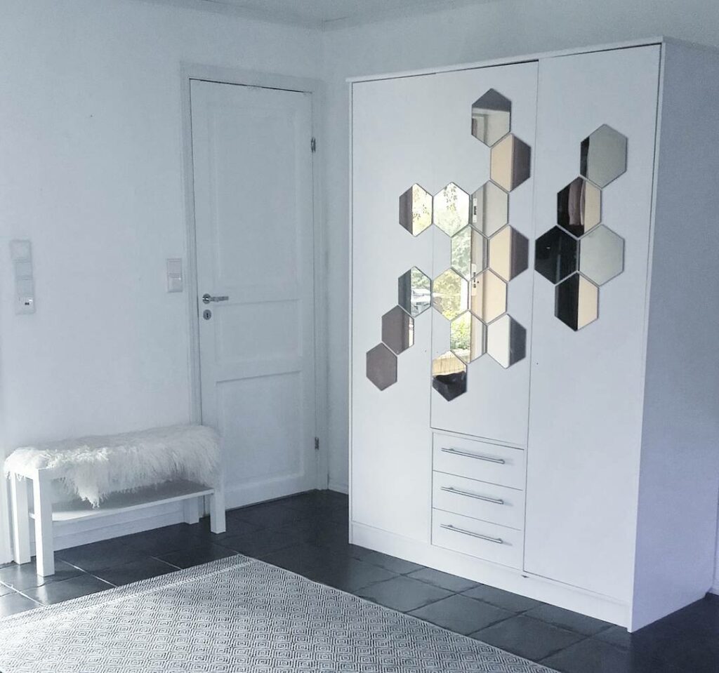 ikea honefoss mirror inspiration