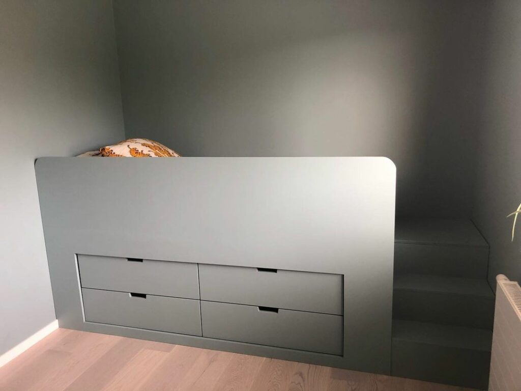 ikea nordli bed hack