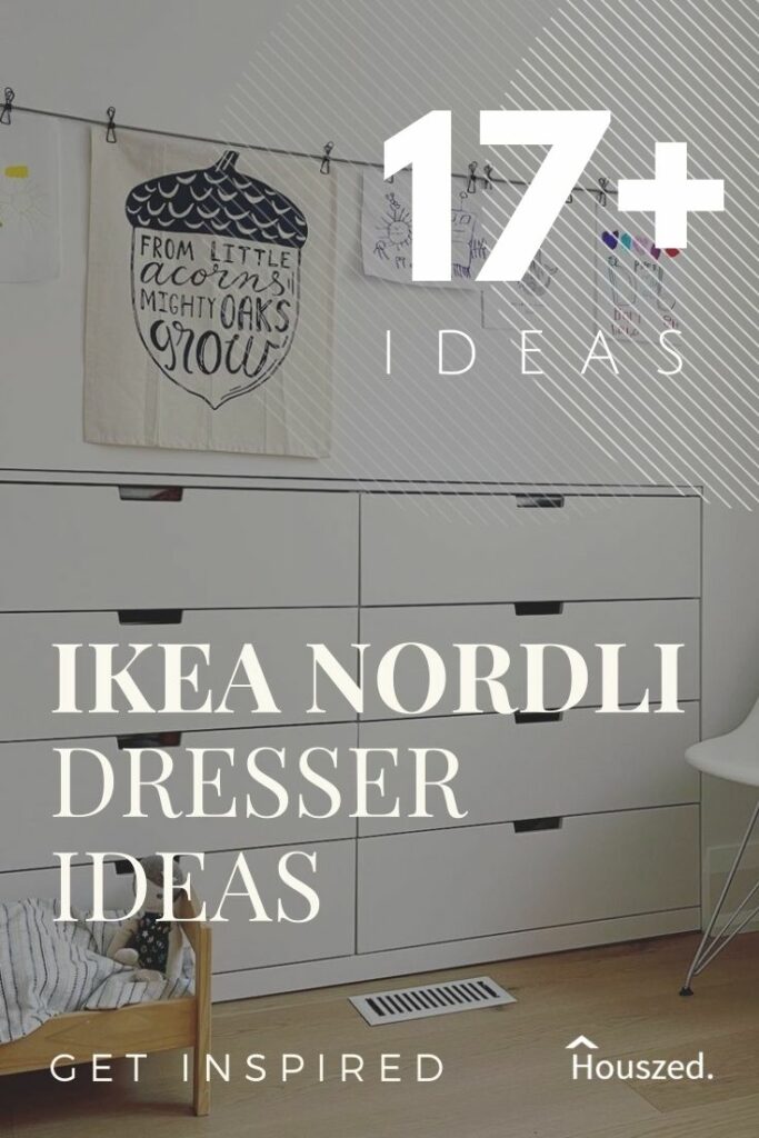 ikea nordli dresser ideas