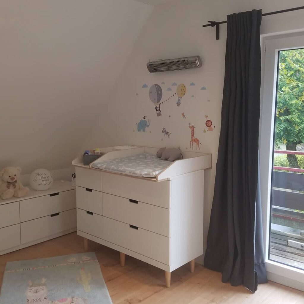 ikea nordli nursery