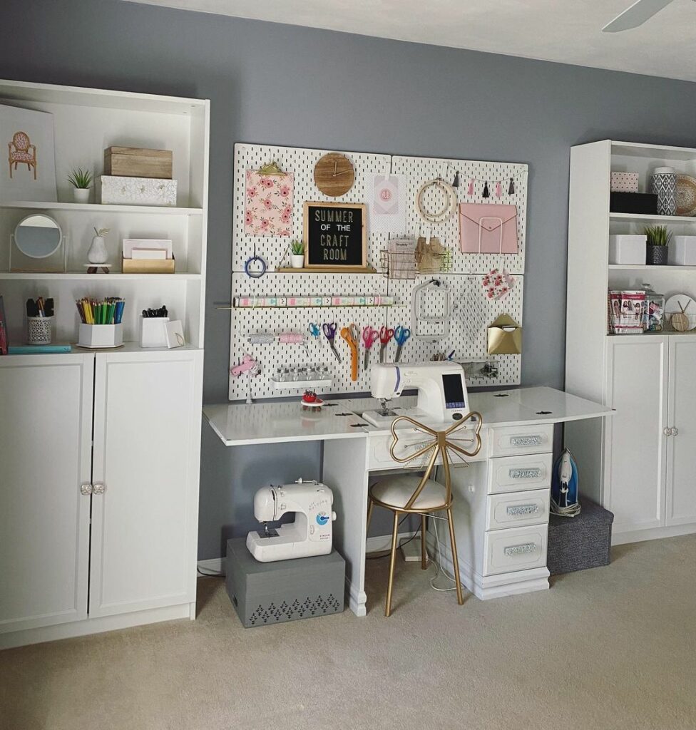ikea pegboard craft room ideas pinterest