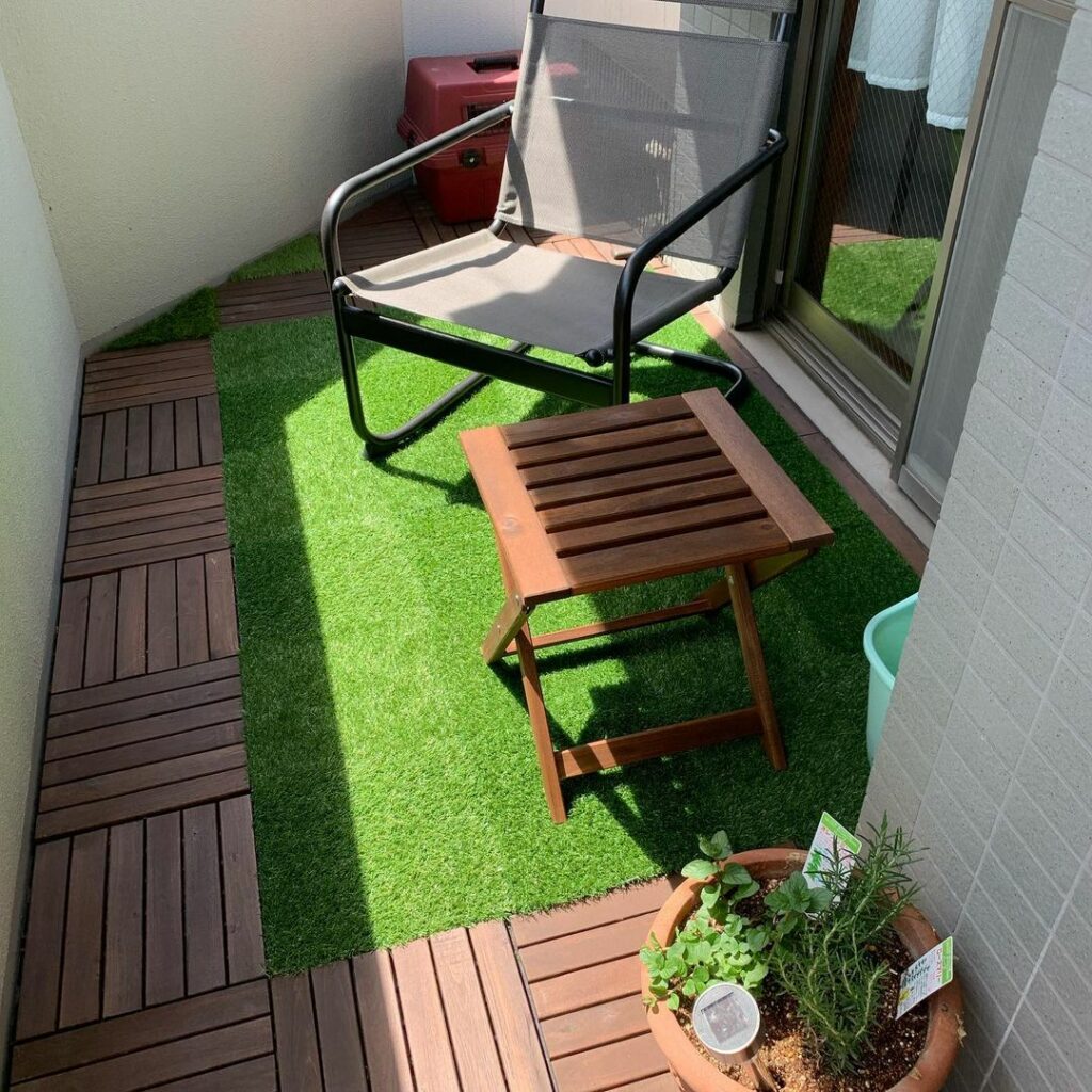 ikea runnen deck flooring patio tiles