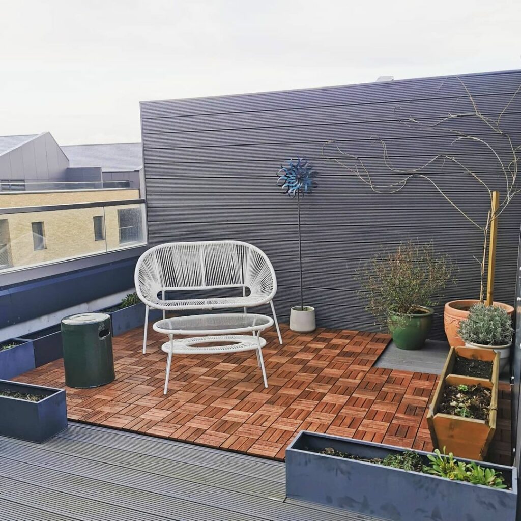 ikea runnen floor decking