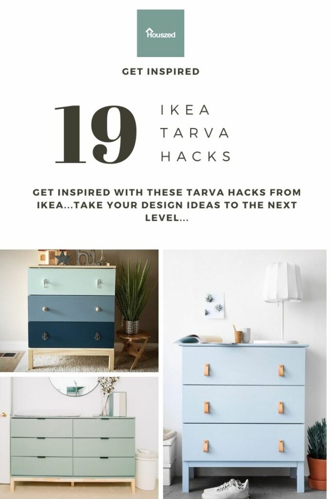 ikea tarva 3 drawer hack