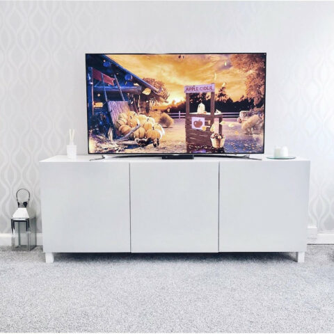 ikea tv stand hack
