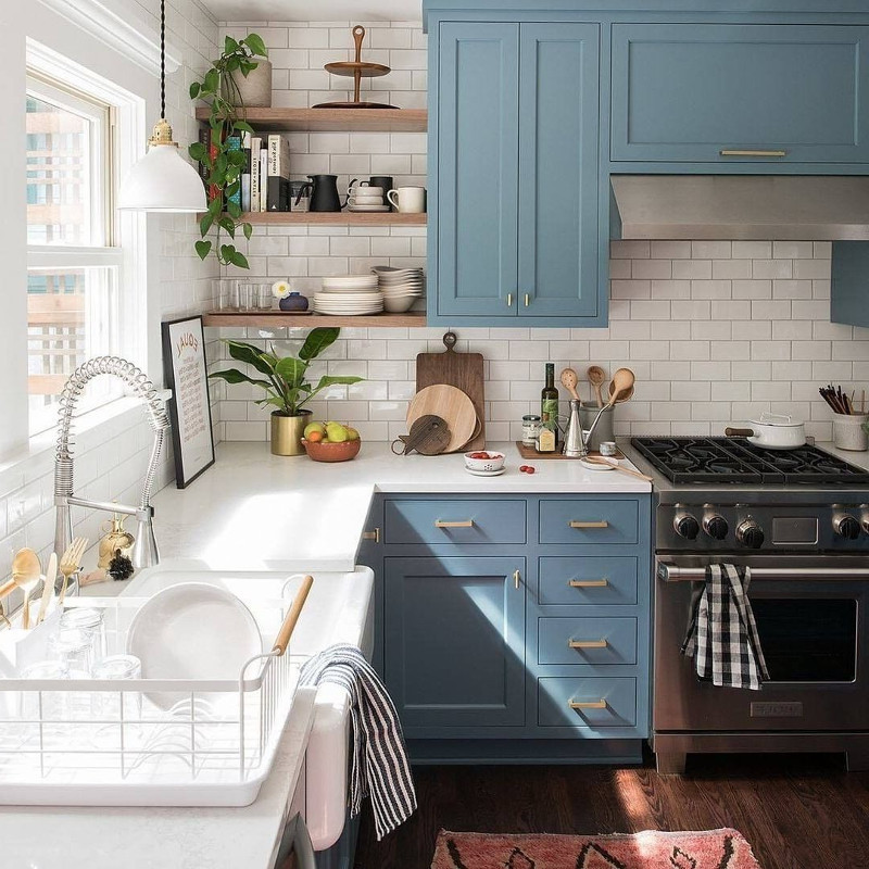 kitchen inspirations blue