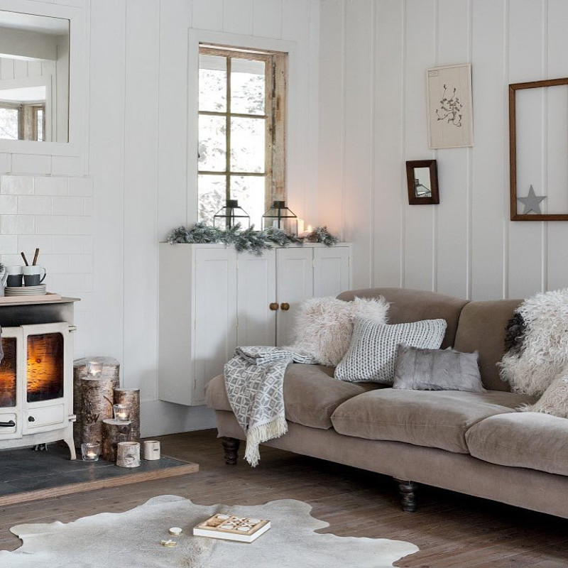 living room hygge style