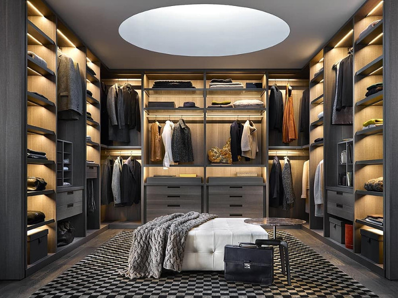 mens walkin closet