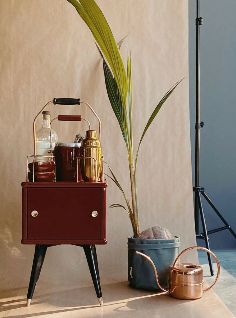 mini bar at home drink stations