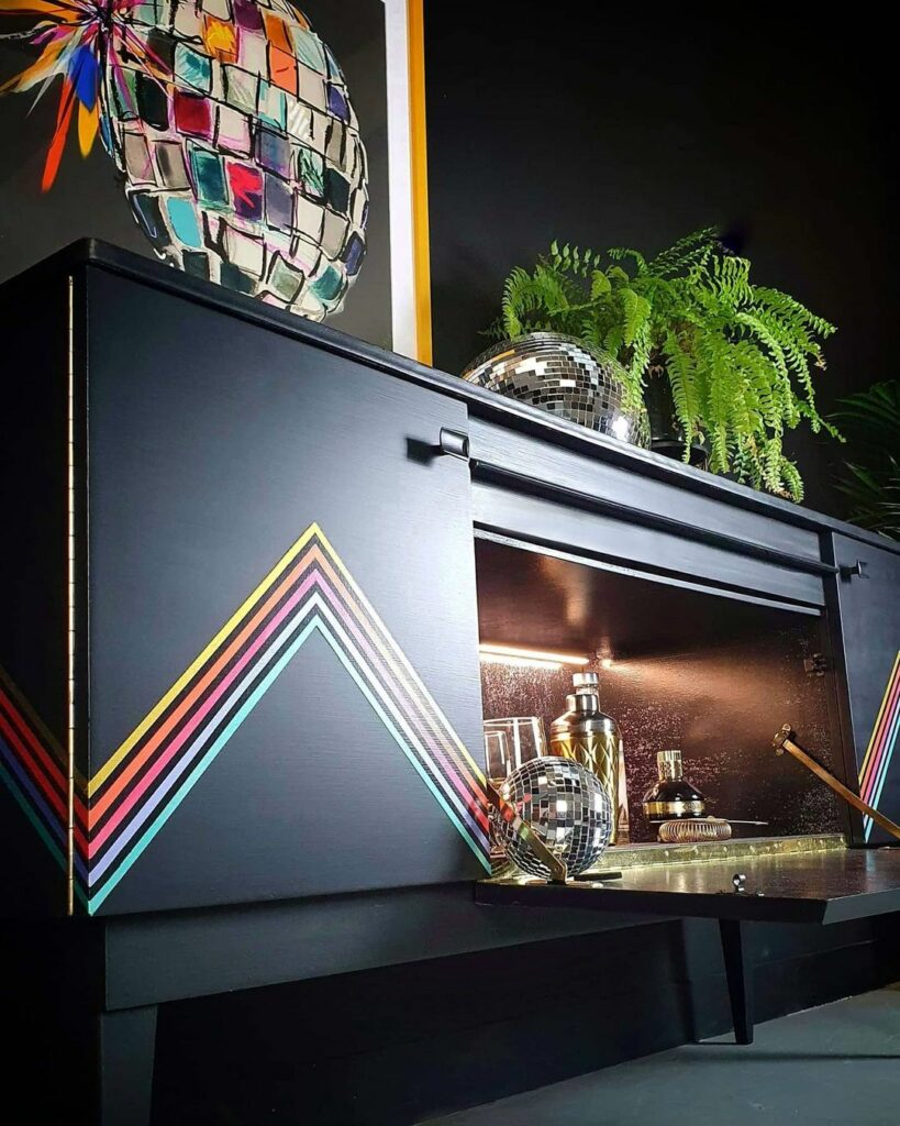 mini bar vintage