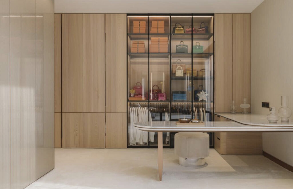 modern floating desk