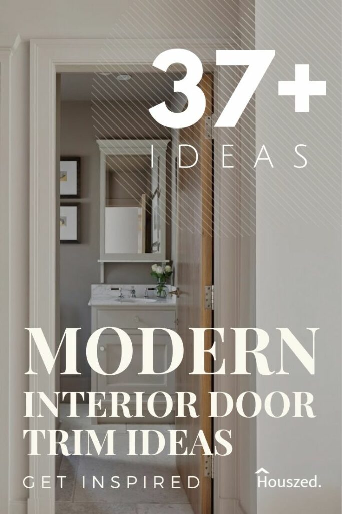 modern interior door trim ideas