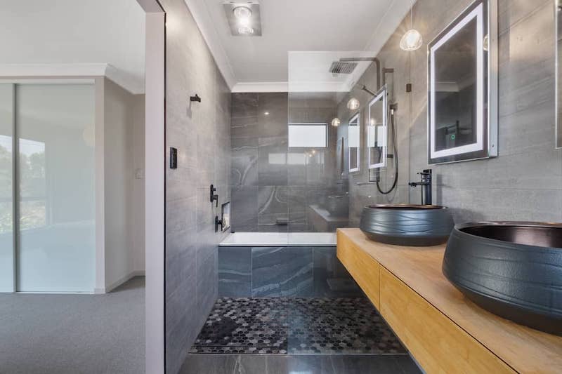 modern japanese bathroom