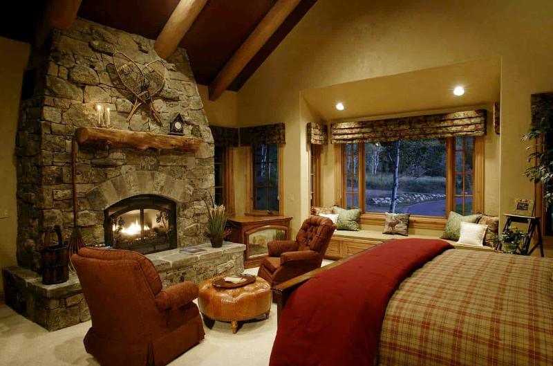 modern rustic master bedroom design images