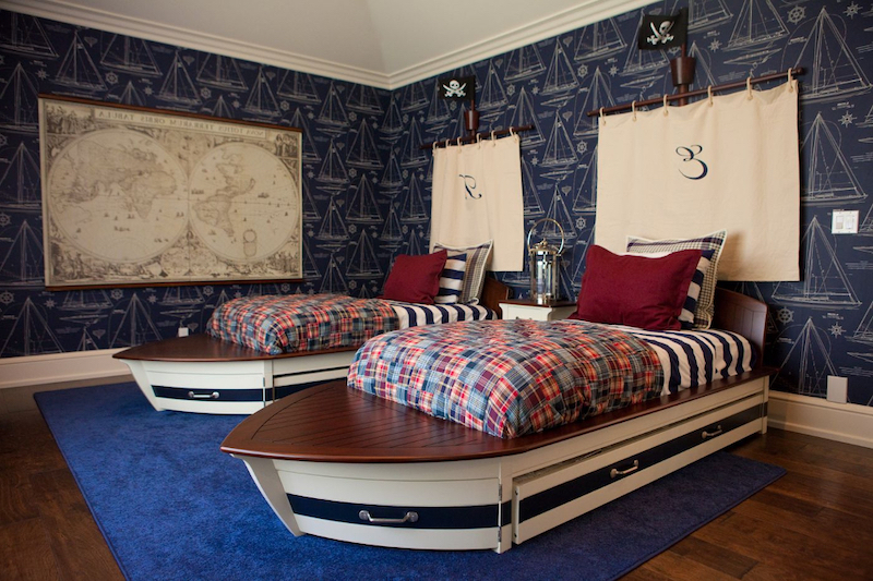 nautical decor bedroom