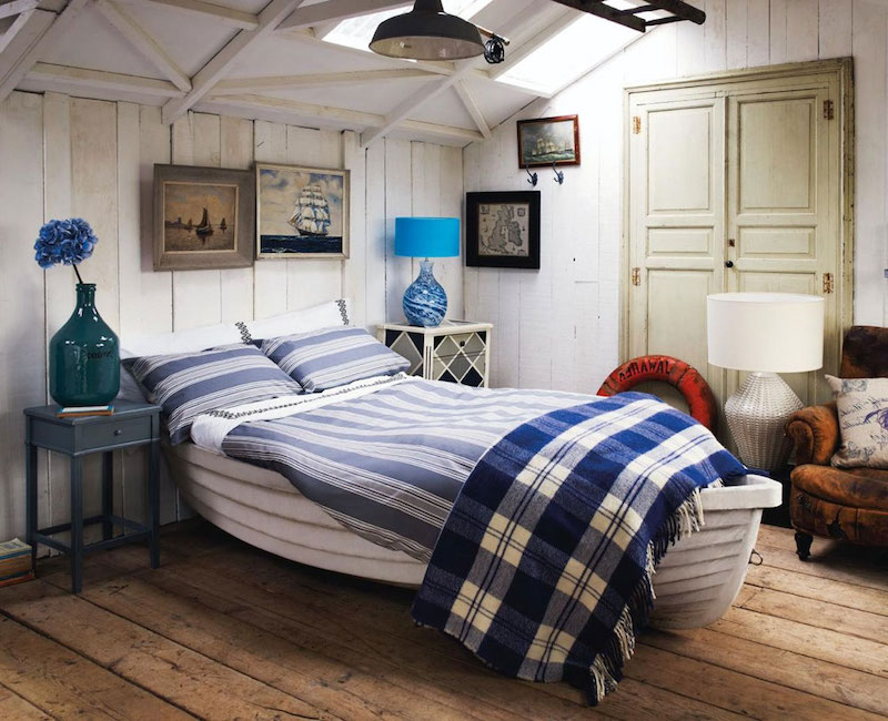 nautical master bedroom