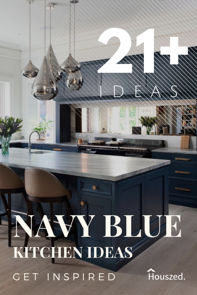 navy blue kitchen ideas