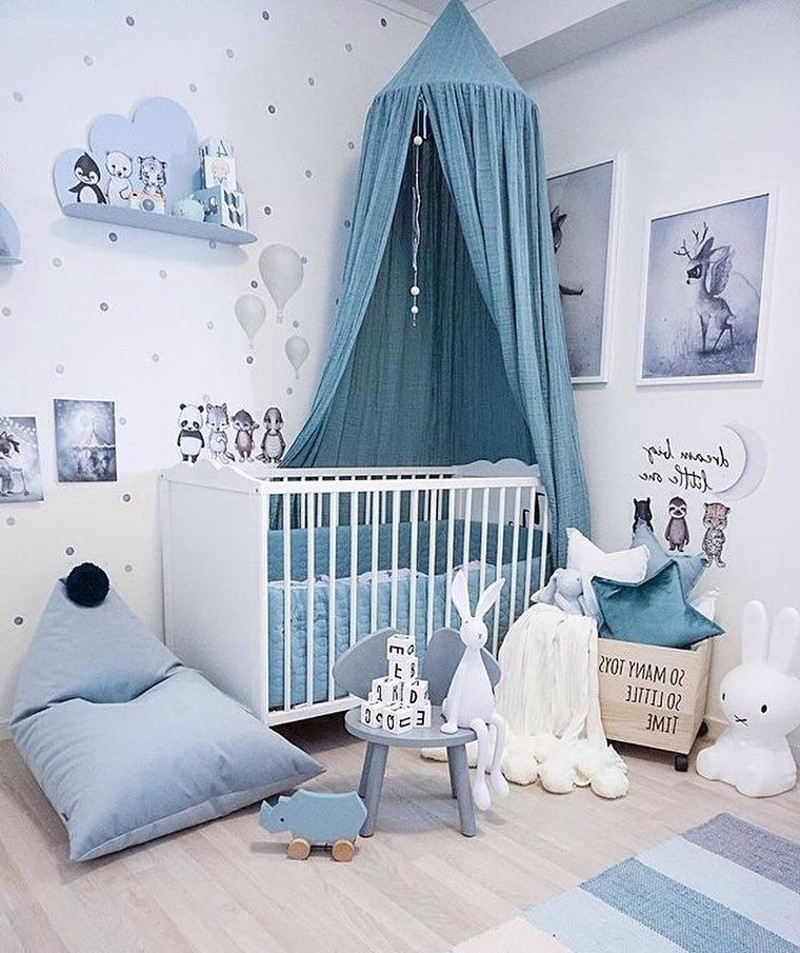 nursery boy ideas blue