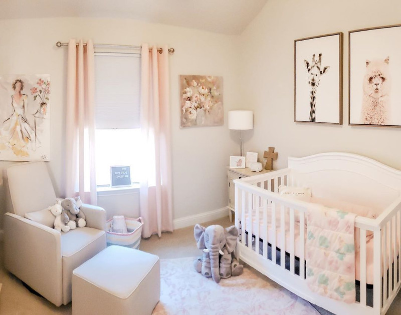 nursery girl decor