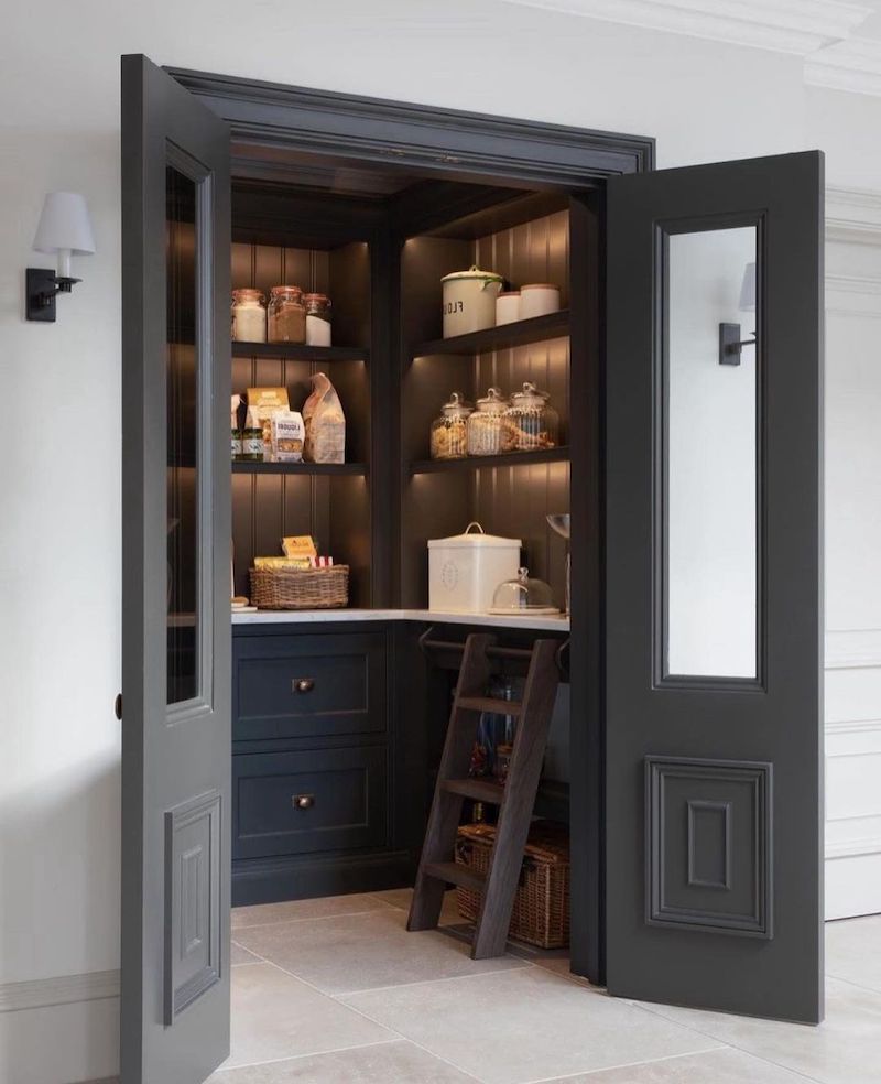 pantry french doors