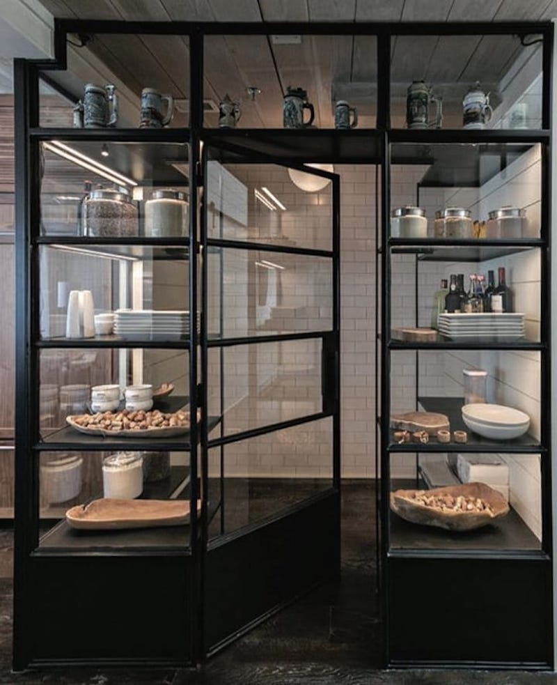 pantry glass door ideas