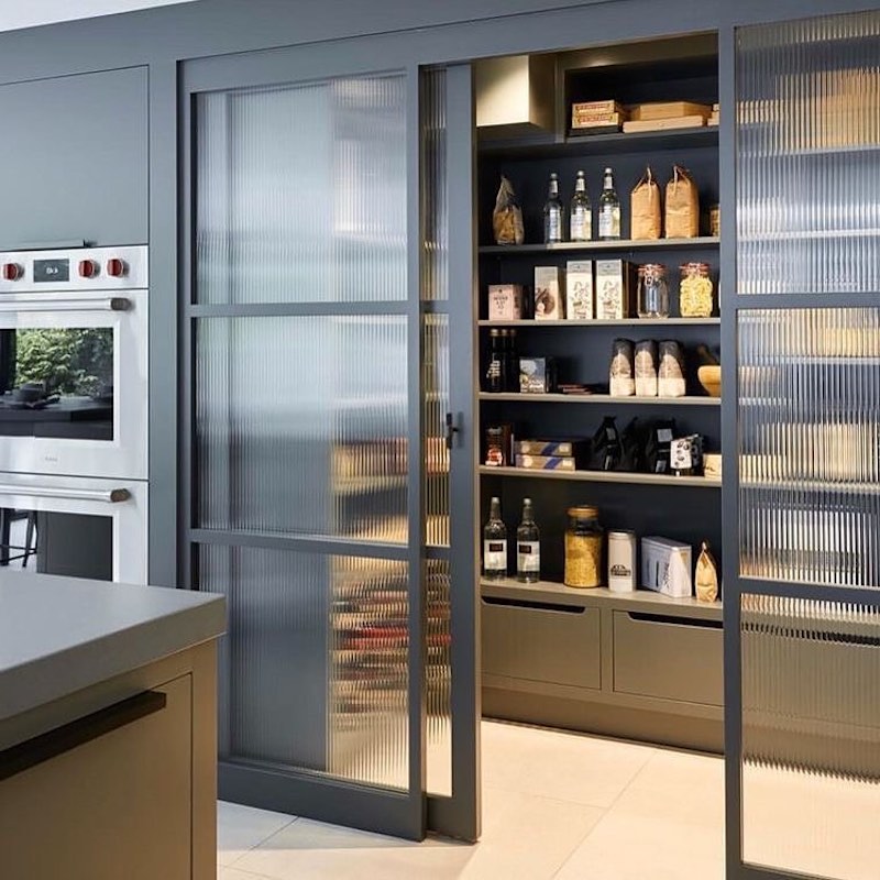 pantry glass door