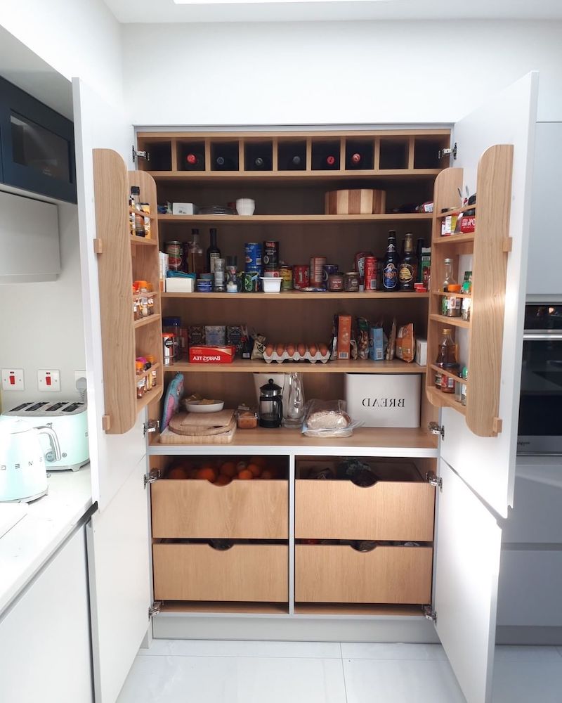 pantry shelving ideas closet