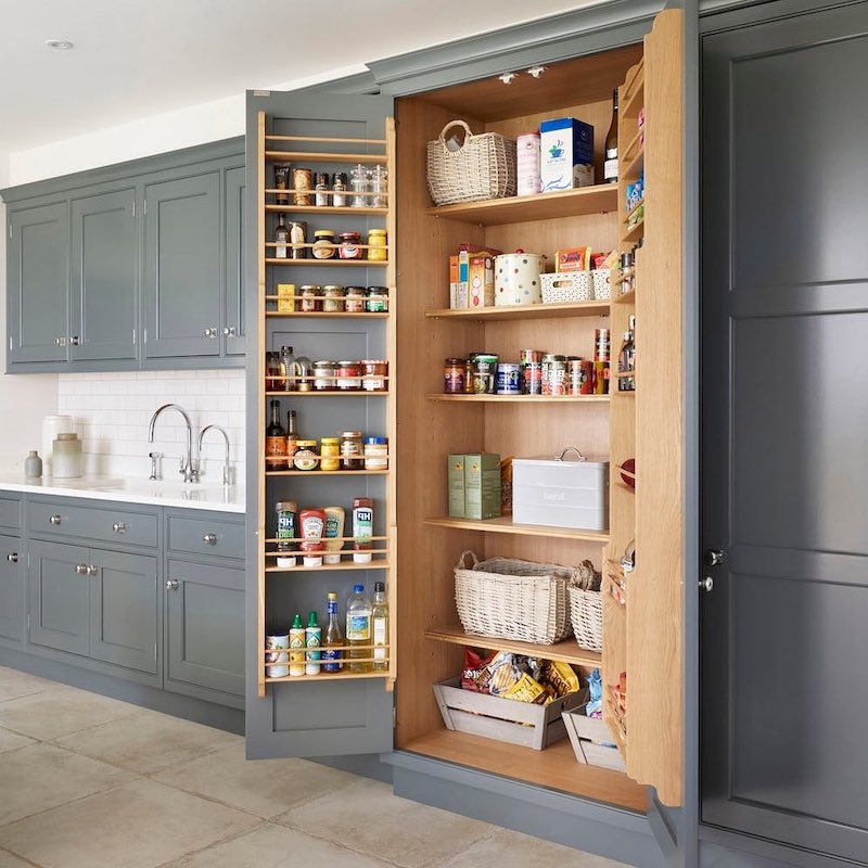pantry shelving ideas small closet