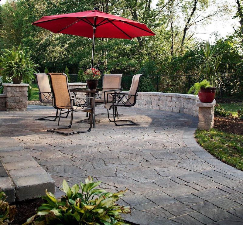 patio paver ideas pictures
