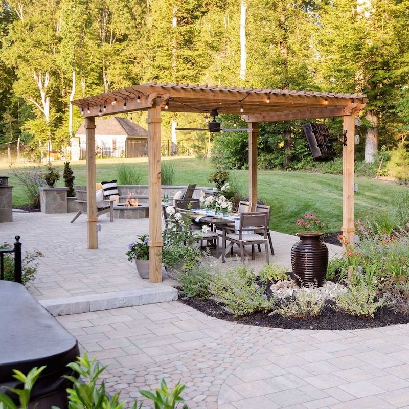 paver patio extension ideas