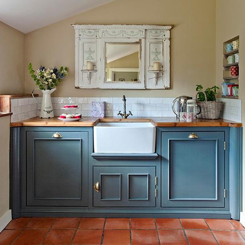 pictures of shabby chic kitchens