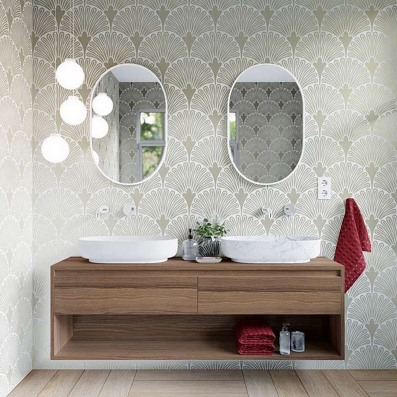 powder room decor modern