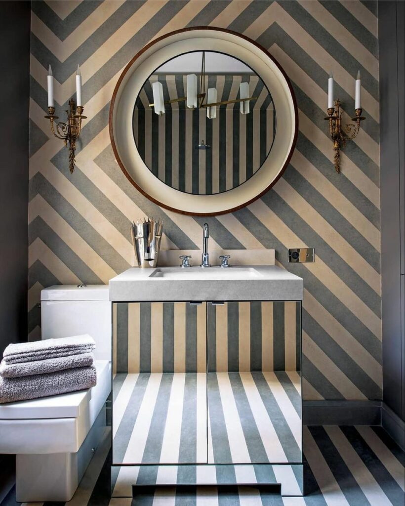 powder room vanity luxury