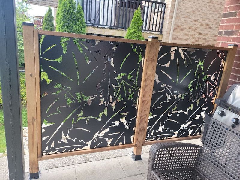 privacy fence extension ideas