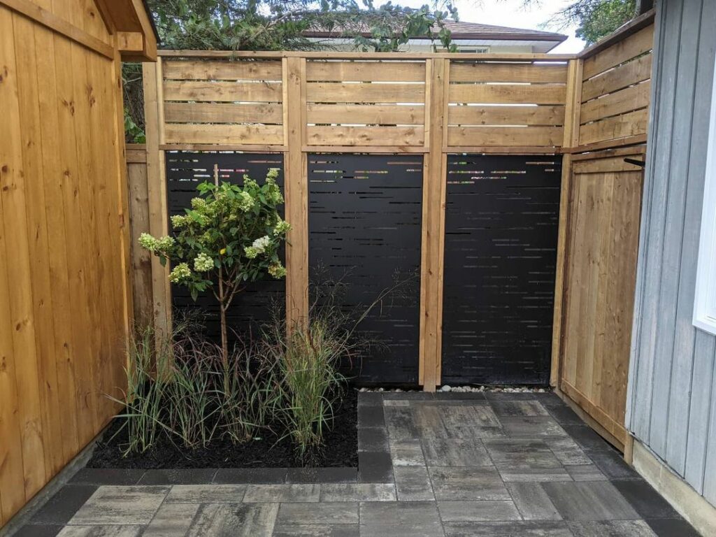 privacy fence gate ideas
