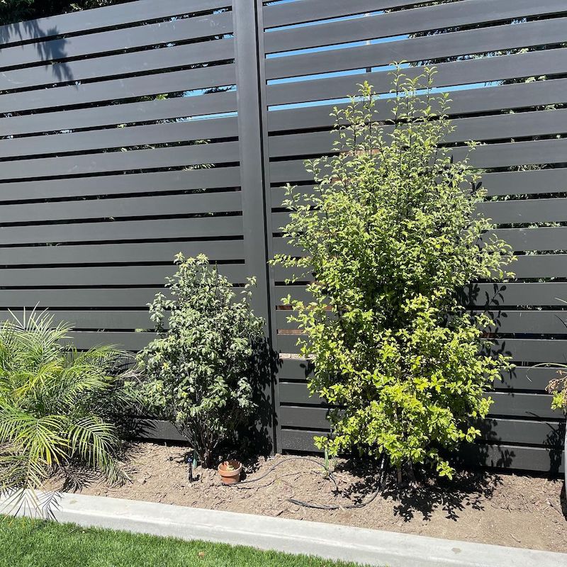 privacy fence landscaping ideas