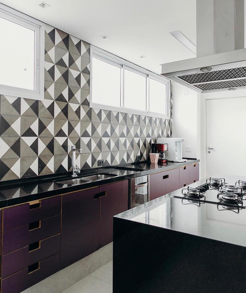 purple kitchen paint ideas