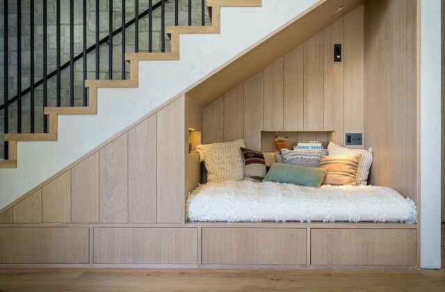 reading nooks under stairs