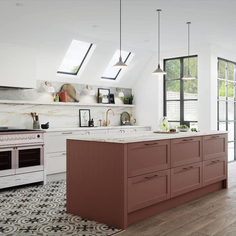 red kitchen design ideas