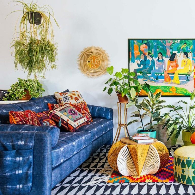 27+ Cool Boho Living Room Ideas That Inspire in 2024 | Houszed
