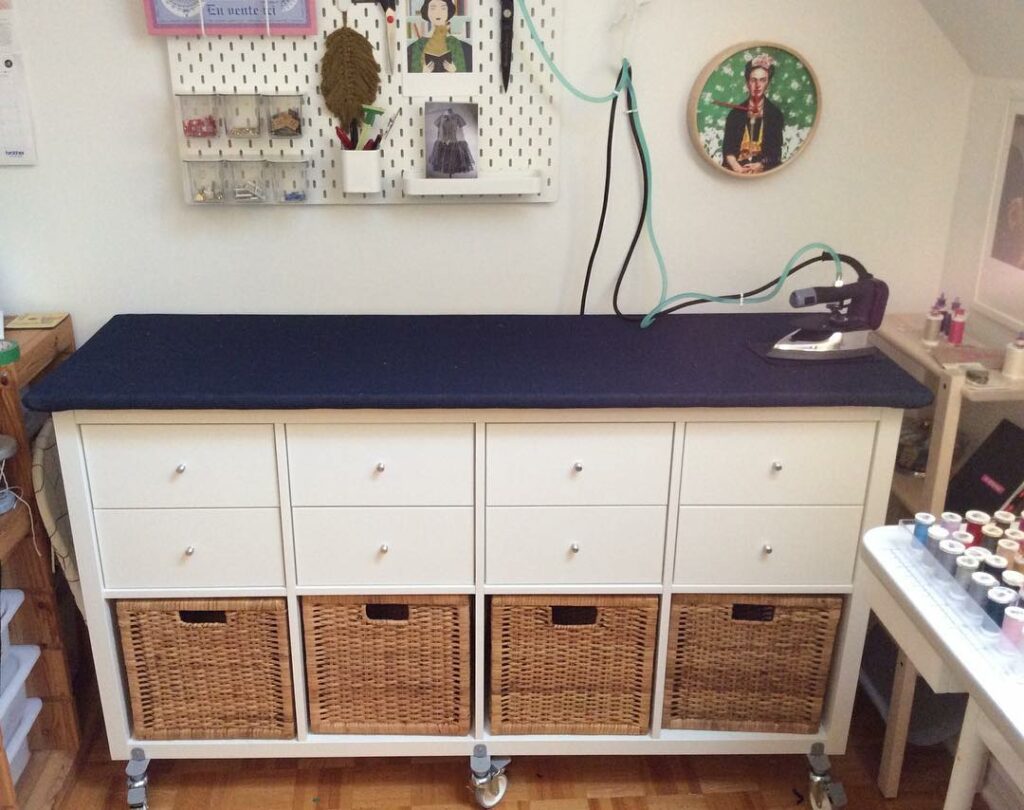 sewing room organization