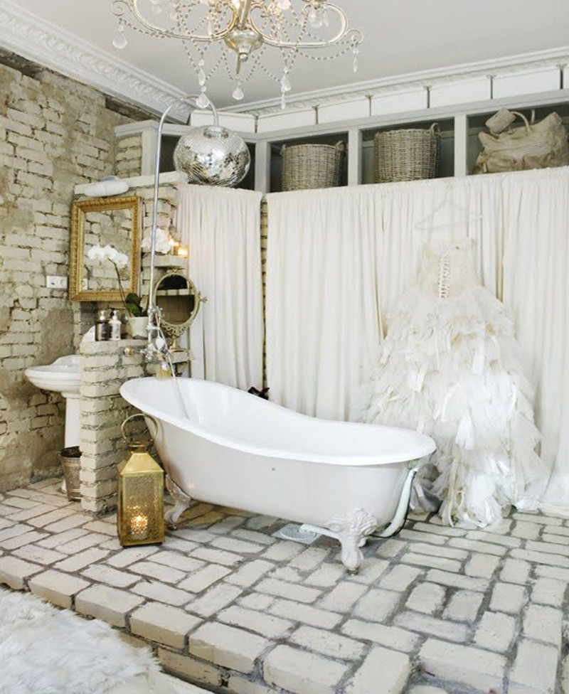 shabby chic bathroom decorating ideas
