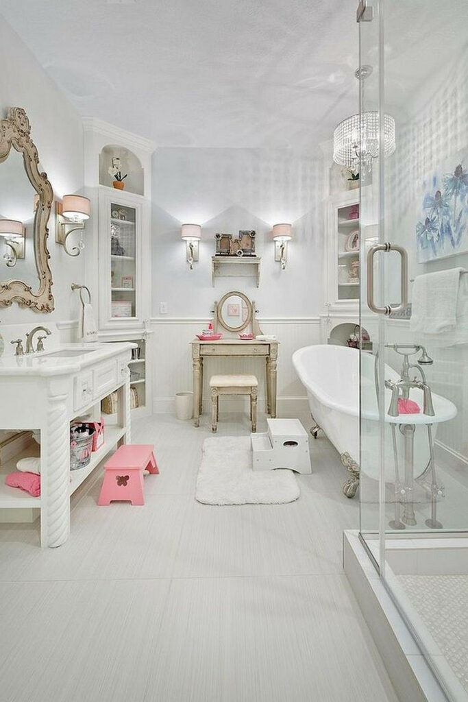 shabby chic bathroom furniture
