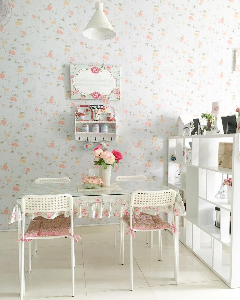shabby chic dining rooms